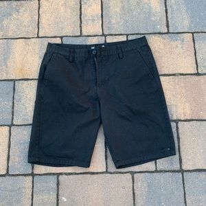 Element Black Chino Shorts size 34